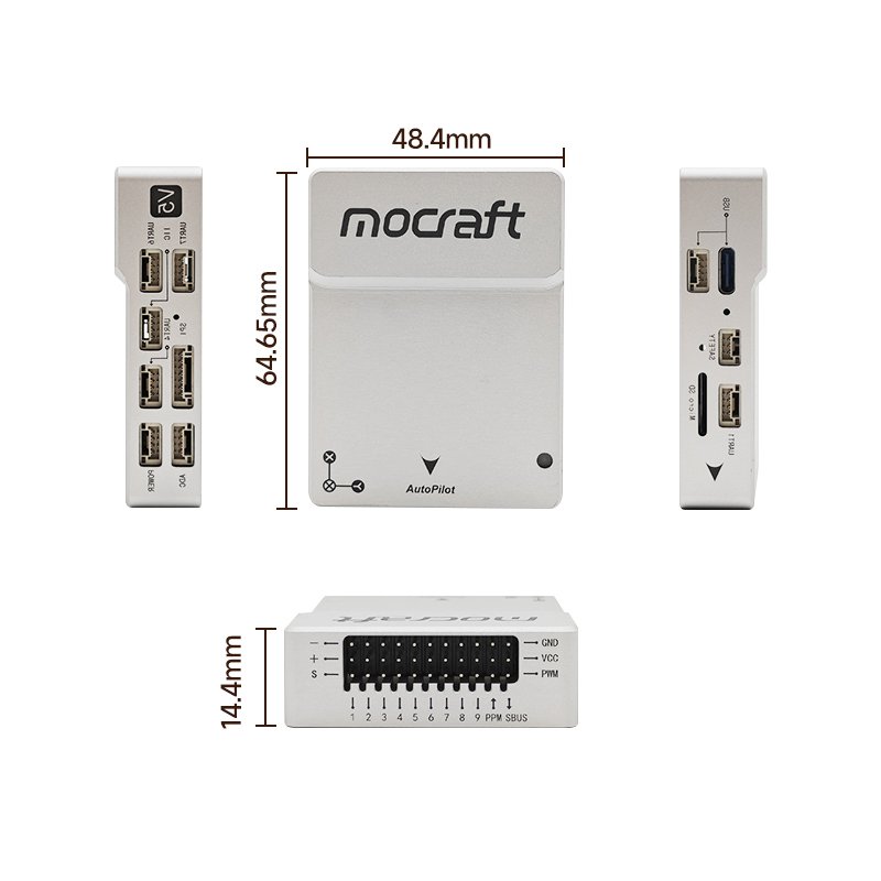 梦创 Mocraft-V5 开源飞控 Pixhawk无人机 Ardupilot PX4